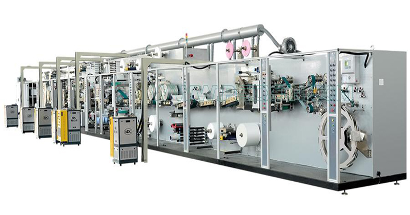 Hot sale Napkin Manufacturing Machine - Full-servo Control Protection-leakage Sanitary Napkin Production Line – Peixin