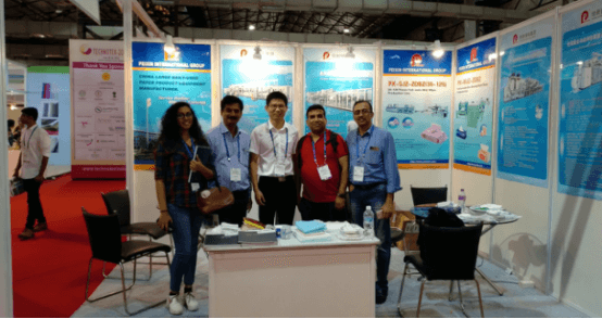 Peixin participated in the TECHNOTEX 2018 in Mumbai, India