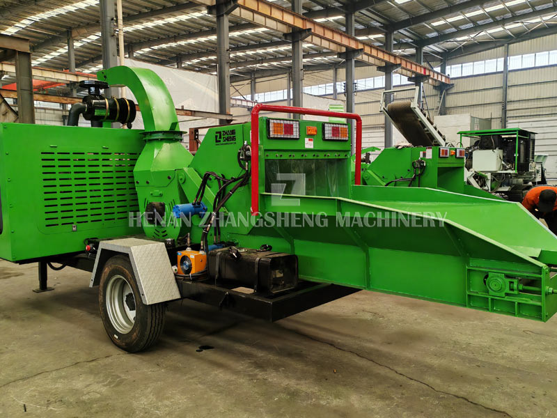 High-Quality Drum Wood Chipper Machine Export to Thailand