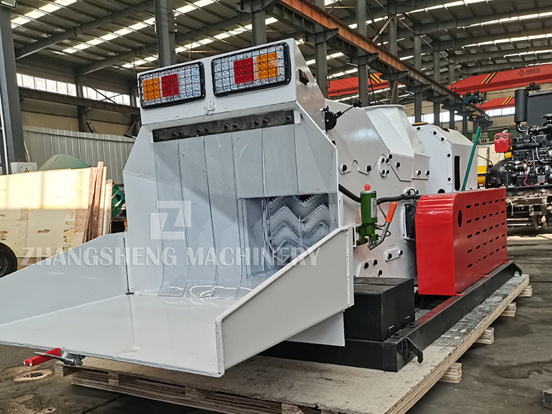wood shredder chipper ZS1000 shipped to europe