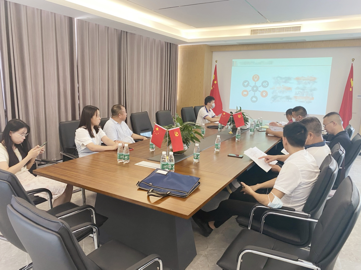 Pengwei丨MIIT of Shaoguan City Came to Our Application Meeting on September 7th,2021