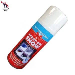Promotional Christmas spray on snow for window and glass decoration