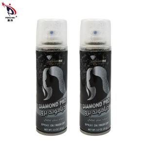 Private Label Glitter spray for hair Highlight Glow cosmetic Shimmer Hair spray