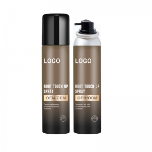 OEM Factory Wholesale temporary Root Touch Up spray to conceal gray roots in second