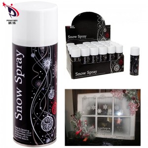 Top Fashion Multi Color Party Decorations Colored Snow Spray For Glass