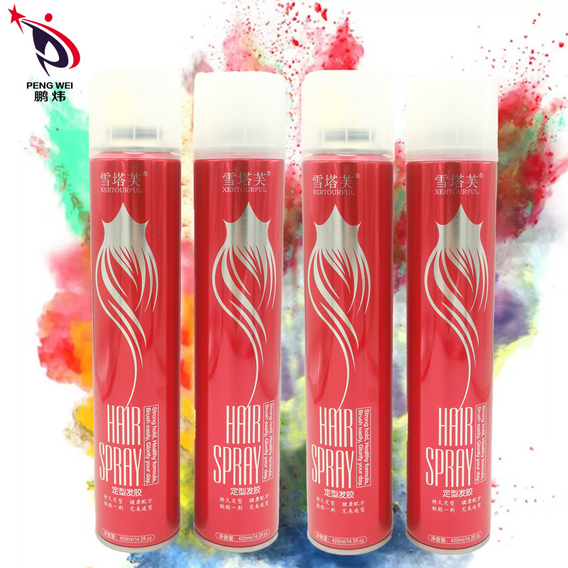 Cheapest Price Washable Spray Chalk -  Wholesale Strong Hold Professional Style Natural Freeze Hair Spray – PENGWEI