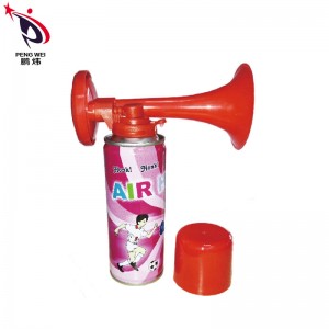 Football Match Game Party Cheering Horn Plastic Air Horn By Hand Horn High Tone