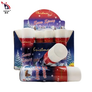Artificial Window Decoration Not Melting White Foam Party Christmas Tree Spray Snow
