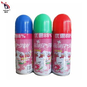 Wholesale party decorations Jiale white flower spray for Christmas wedding celebration