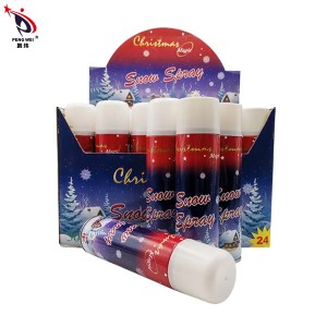 Artificial Window Decoration Not Melting White Foam Party Christmas Tree Spray Snow