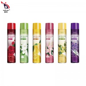 light and elegant fragrance deodorant air freshener aerosol spray