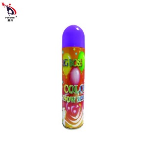 Wholesale wedding party decorations color boss snow spray for holi festival