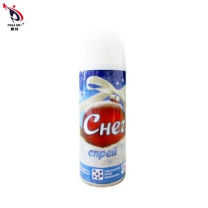 Wholesale high-quality party Russian chei snow spray for wedding celebration
