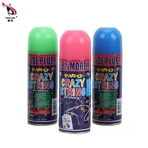 Manufacturer Price Color Silly String Spray Party Decoration Crazy String