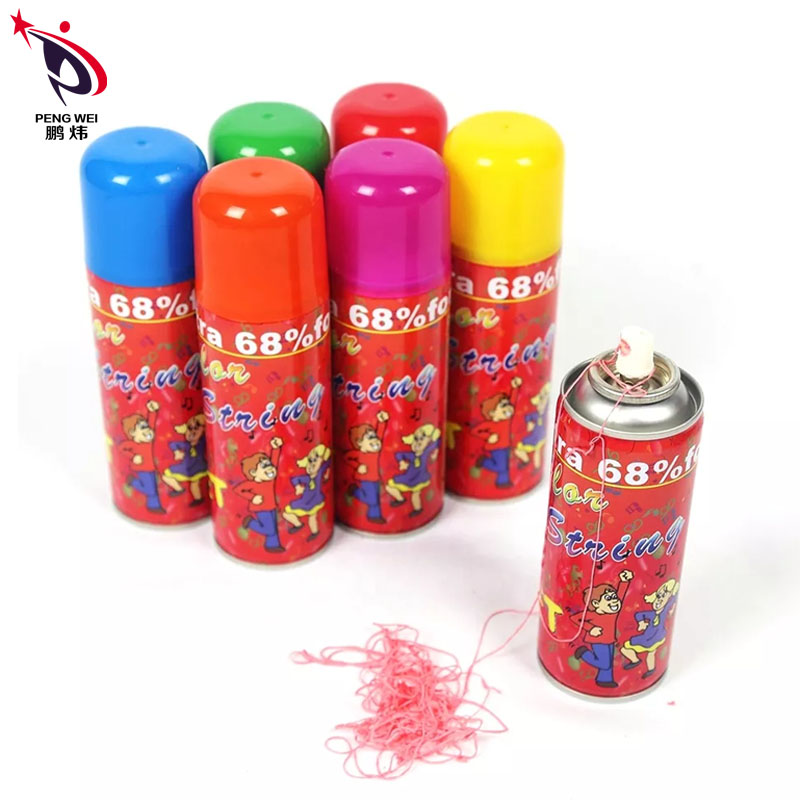 2021 Good Quality Snow Neige Spray - Multiple Colors Christmas Parties Festivals Crazy Party Silly String – PENGWEI