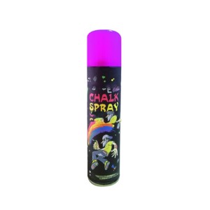 Washable color chalk spray for decorations