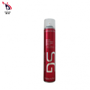 420ml Private Label Extra Strong Hold Dry Fast Hair Spray For Protecting Hairstyle