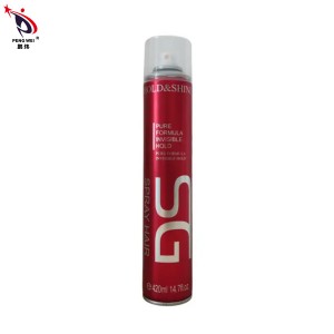 Private label custom logo texture strong hold volumizing barber hair spray long lasting dry mist spray