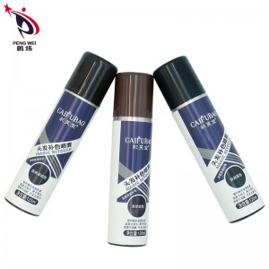 OEM/ODM Hair Colors Spray Black Dark Brown And Light Brown Temporary Hair Root Color Spray