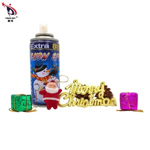 Discount wholesale Eco-Friendly Non-Flammable Snow Spray for Outdoor Party at Christmas