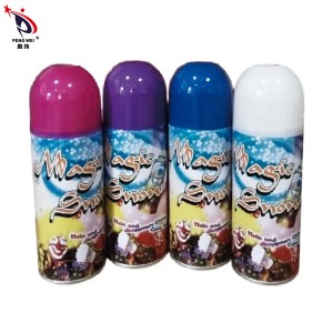 250ml color artificial magic party snow spray for birthday or Christmas