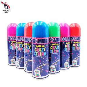 Nonflammable Party Silly String 88% More Multi Colors Streamer