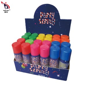 Cheap promotion new year decoration party snow spray custom Party Silly String Spray