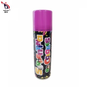 High definition Eco friendly Biodegradable Color Silly String Spray Wedding Party Festive Celebration Silly String