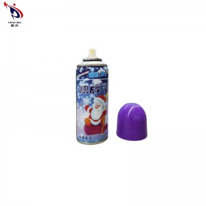 Private label wholesale joyful party foam Shun Pai snow spray for  Christmas decorations