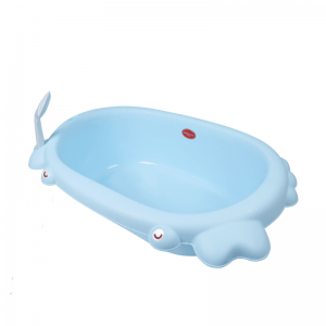 Cartoon Crab Baby bath tub with Bath Support