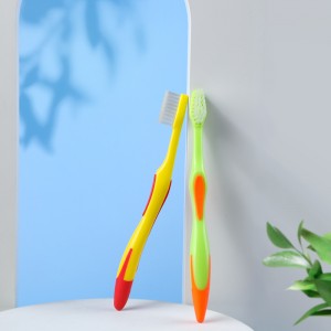 Kids toothbrush ultra soft End-rounded filaments