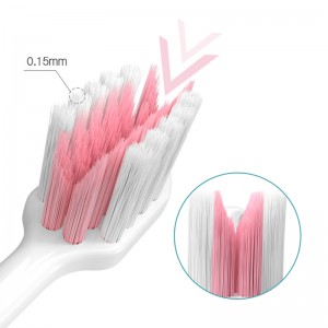 PERFECT orthodontic V-shaped adult toothbrush