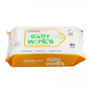 Manufactur standard Wet Wipes Wholesale - PERFECT Baby Wipes 99% water alcohol free soap free fragrance free for sensitive skin. – Perfect
