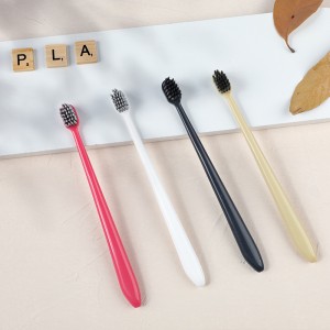 2022 China New Design Baby Toothbrush - PLA Biodegradable ECO Friendly handle with Bamboo Charcoal Bristle – Perfect