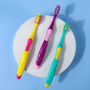 Tongue Cleaner and Gum Massage bristle manual toothbrush