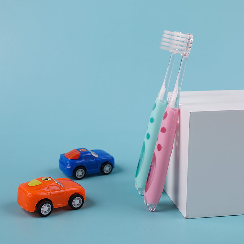 OEM manufacturer Adult Plastic Toothbrush - Kids 2-4 years car toy toothbrush PETG handle – Perfect