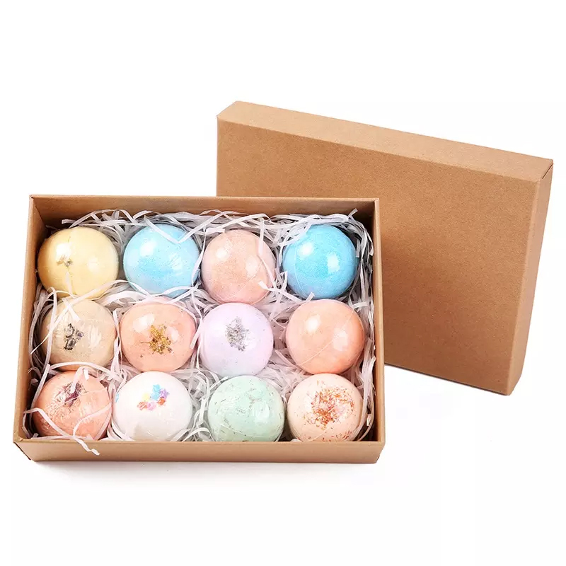 Private Label Organic Shimmer Vegan Crystals Fizzies Set With Bath Bomb Featured Image