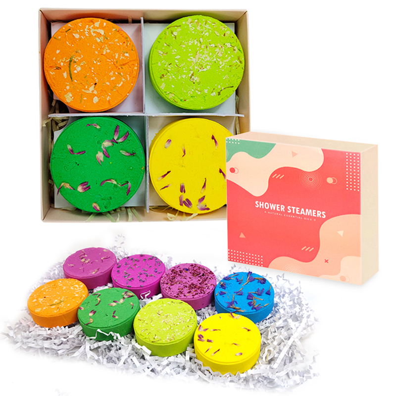 OEM&ODM Wholesale Colorful Magic Bath Bomb Rainbow Cloud Shower Steamers Featured Image