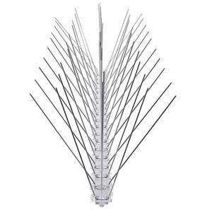 Stainless Steel Bird Spikes and Anti Climb Security Wall Fence Durable Pigeon Repellent