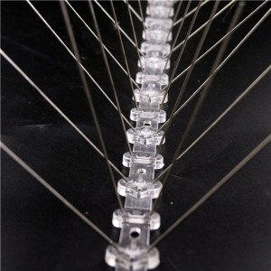 Bird Spikes Pigeon Nails Flexible Stainless Steel Spikes with Plastic Base