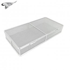 customized hospital wire mesh basket medical disinfect basket Medical Storage Stainless Steel Disinfection Wire Basket