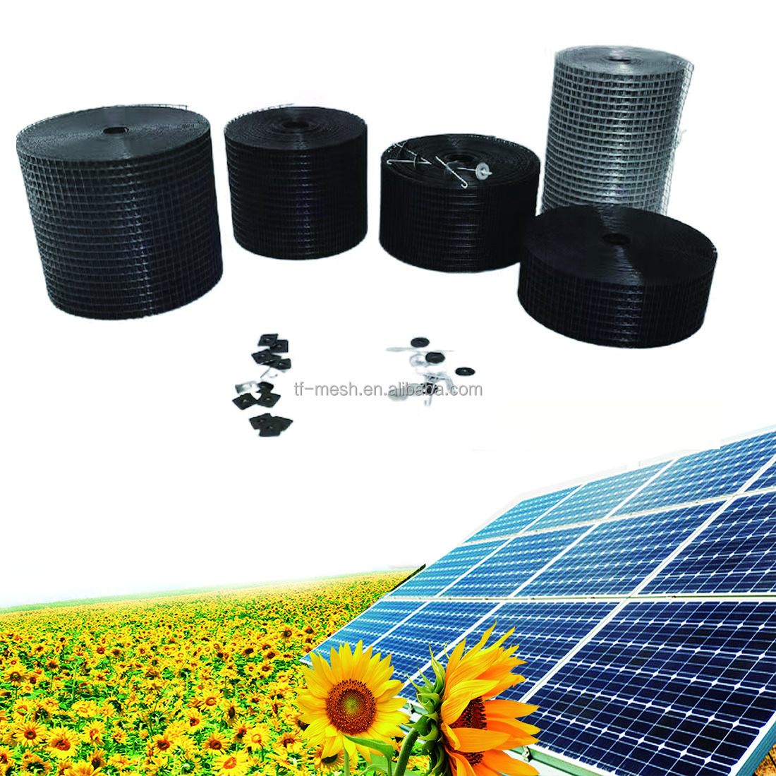 Solar Panel Mesh: Enhancing Efficiency and Protecting Nature.