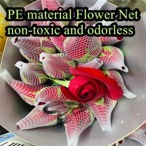 Plastic Protective Flower Bud Sleeve Rose Net with Low Price Flower Rose Bud Net