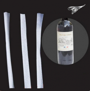 PE plastic prevent friction Wine Bottle Sleeve Protection Net Cover Mesh Liquor Bottle Sleeve Wine Bottle Supplies