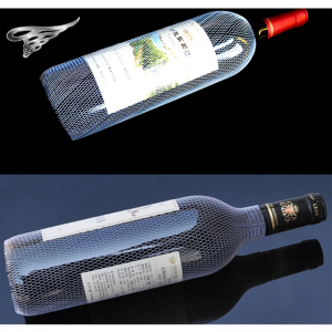 PE plastic prevent friction Wine Bottle Sleeve Protection Net Cover Mesh Liquor Bottle Sleeve Wine Bottle Supplies