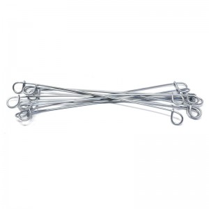 AMERICAN WIRE TIE Rebar Wire Ties – 6″, 16-Gauge Double-Loop Reinforcement Cable with Stainless Steel & 1000 Pack