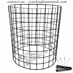 Metal Plant Cages 10 Pack Plant Protector from Animals Garden Protection Bunny Barricades
