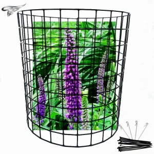 Metal Plant Cages 10 Pack Plant Protector from Animals Garden Protection Bunny Barricades