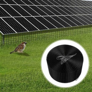 Solar Panel Bird Blocker Mesh Critter Guard Mesh 6″*30m 1.5mm Bird Blocker