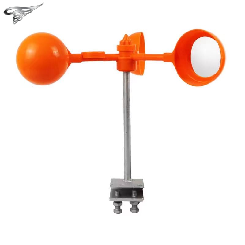 Orange Plastic Bird Control Light Refraction bird repeller PP Material Solar Charging Bird Repeller Windmill Rotating